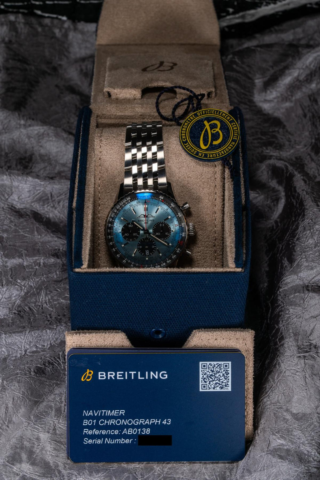 New Breitling Navitimer B01 Chronograph 43