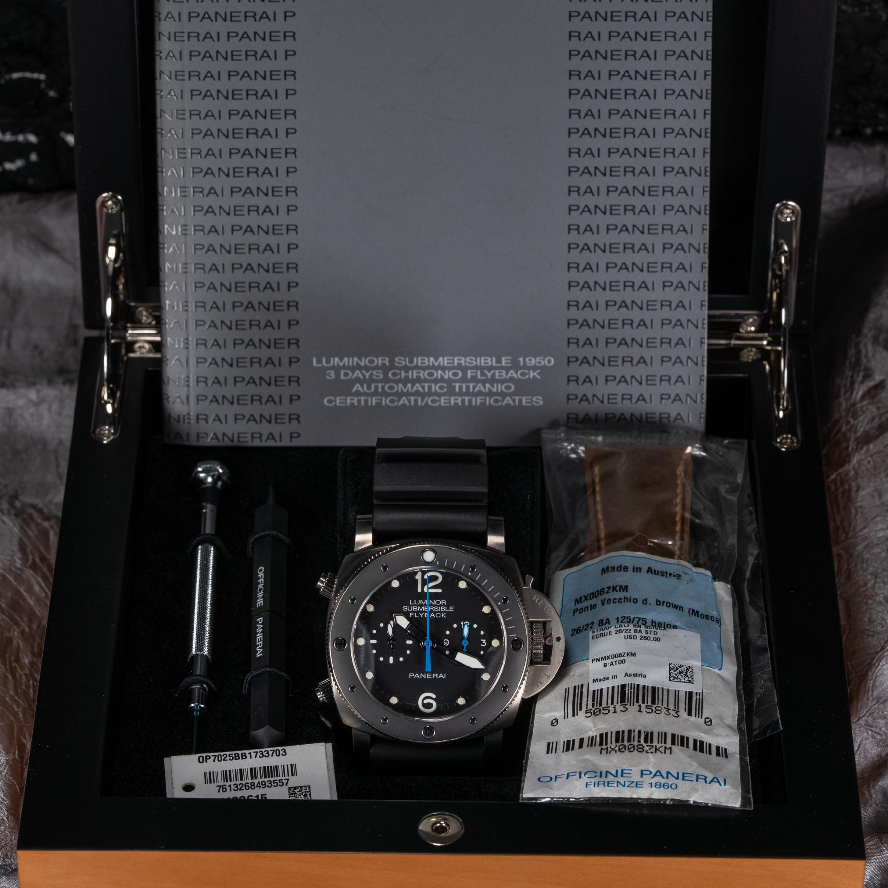 Panerai Luminor Submersible 1950 3 Days Pam 615 47 Mm